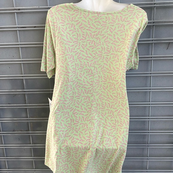 LulaRoe Leaf Print 🍃 Perfect T Top-#1016 - Picture 6 of 12
